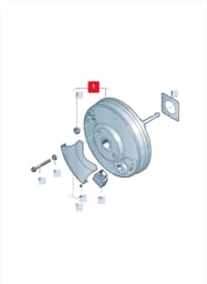 5N1614106B Audi brake booster