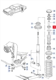 321512333 Volkswagen Bearing Ring