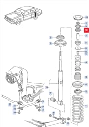 321512335 Volkswagen Bearing Ring