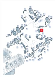 05A109508B Audi Guide Rail