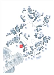 05A109510B Audi Guide Rail