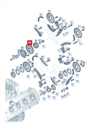 05A109564B Audi Intermediate Gear