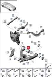 971505544 Porsche Hydro-Mounting
