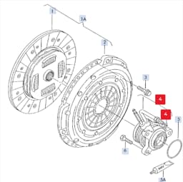 006141165C Volkswagen Release Bearing