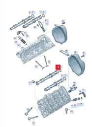 06E109022M Volkswagen Camshaft