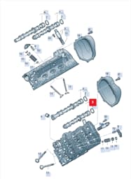 06E109102BE Volkswagen Camshaft