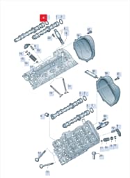 06E109102BN Volkswagen Camshaft