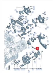 06E109465BB Audi Timing Chain