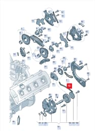 06E109465BL Audi Timing Chain
