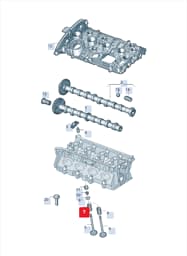 06E109623AK Audi Valve Spring