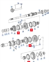 014311295D Volkswagen Synchronizer Ring