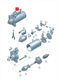 020911023AX Volkswagen Starter