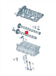 06K109021N Volkswagen Camshaft
