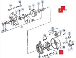 027903015 Volkswagen Alternator