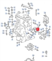 027919369B Volkswagen Thermal Switch
