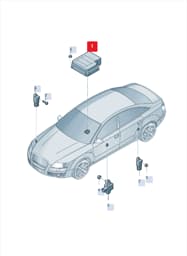 8E0959655G Audi Airbag Control Unit