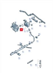 06L109311A Volkswagen Pushrod