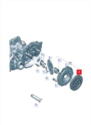 028141036R Volkswagen Clutch Plate
