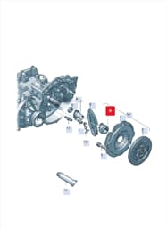 02A141165A Volkswagen Release Bearing