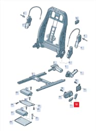 8H09598174PK Audi Drehknopf (Soul 4PK)