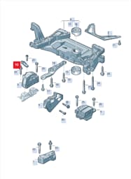 8J0199588 Volkswagen Support