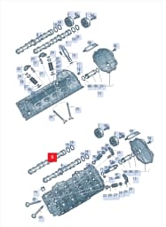 079109101DN Volkswagen Camshaft