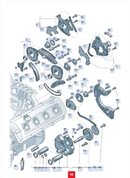 079109359CA Audi Timing Chain Guide
