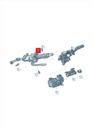 5Q1419502BB Audi Steering Column