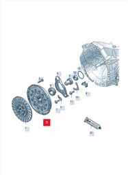 079141117D Audi Clutch Pressure Plate