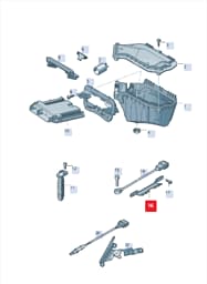 079905471N Audi Knock Sensor Support (0.065 kg)