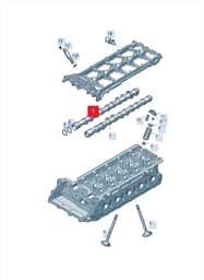 07K109101G Audi Camshaft