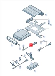 07K905377L Audi Knock Sensor with Wiring