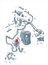 07K959253D Audi Secondary Air Pump