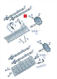 07L109101AB Volkswagen Camshaft