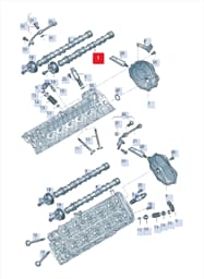07L109101BH Volkswagen Camshaft