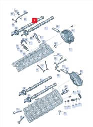 07L109102AT Volkswagen Camshaft