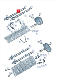 07L109102S Volkswagen Camshaft