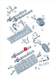 07L109103AR Volkswagen Camshaft