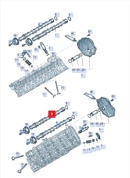 07L109103B Audi Camshaft