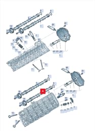 07L109104A Audi Camshaft