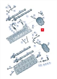 07L109286M Audi Camshaft Cover