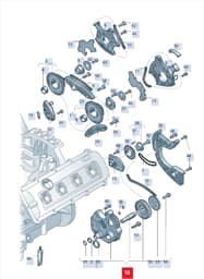 07L109359AA Audi Timing Chain Guide