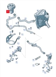 07L959253B Audi Secondary Air Pump