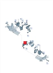 8K0199307BF Audi Engine Mount Bracket