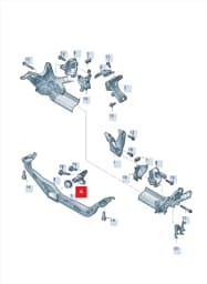 8K0199343G Audi Support
