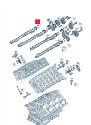 07P109104H Volkswagen Camshaft