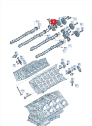 07P109210C Audi Camshaft Housing