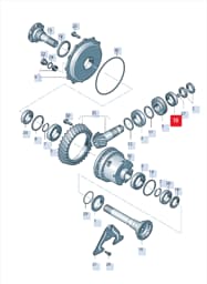 086525251 Audi Tapered Roller Bearing
