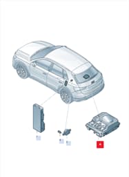 5QF959663 Audi Voltage Converter