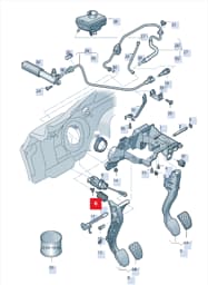 8K0721196 Volkswagen Bearing